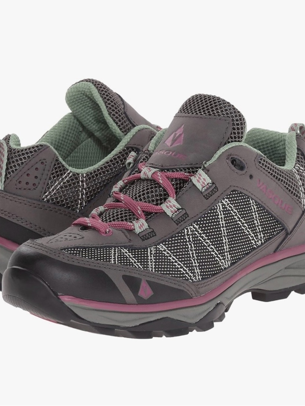 Vasque Women's Gray and Mauve Trail Hiking Shoes
